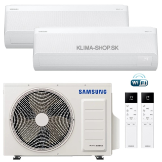 Klimatizácia Samsung Windfree Comfort S2 multisplit 2x 2,5kW + vonk. j. 4kW